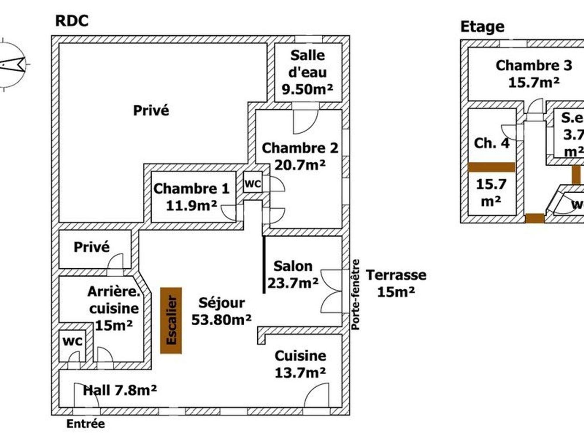 Grange Renovee Avec Piscine Privative - 4 Ch, Jardin Clos, A 7 Km D'Indian Forest - Fr-1-426-304 Le Champ-Saint-Pere Exteriör bild